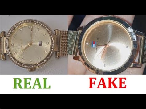 tommy hilfiger watch fake vs real|is tommy hilfiger a scam.